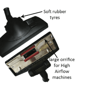 Floor Tool Head 32mm EziGlide Combination with Wheels